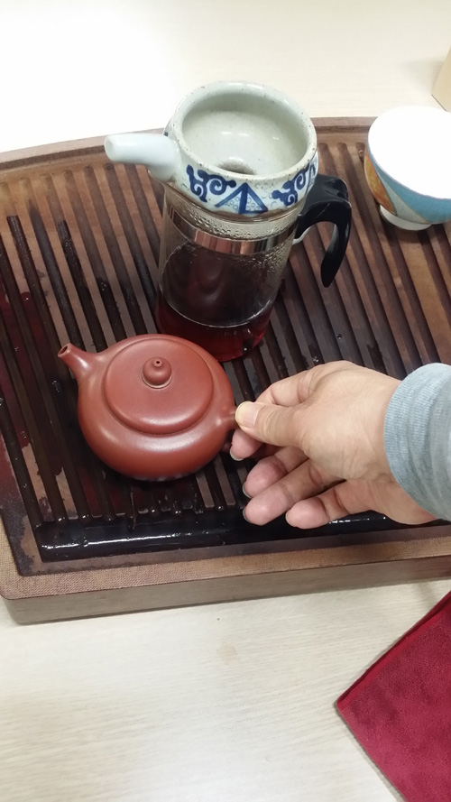 차가 익어가는 소리