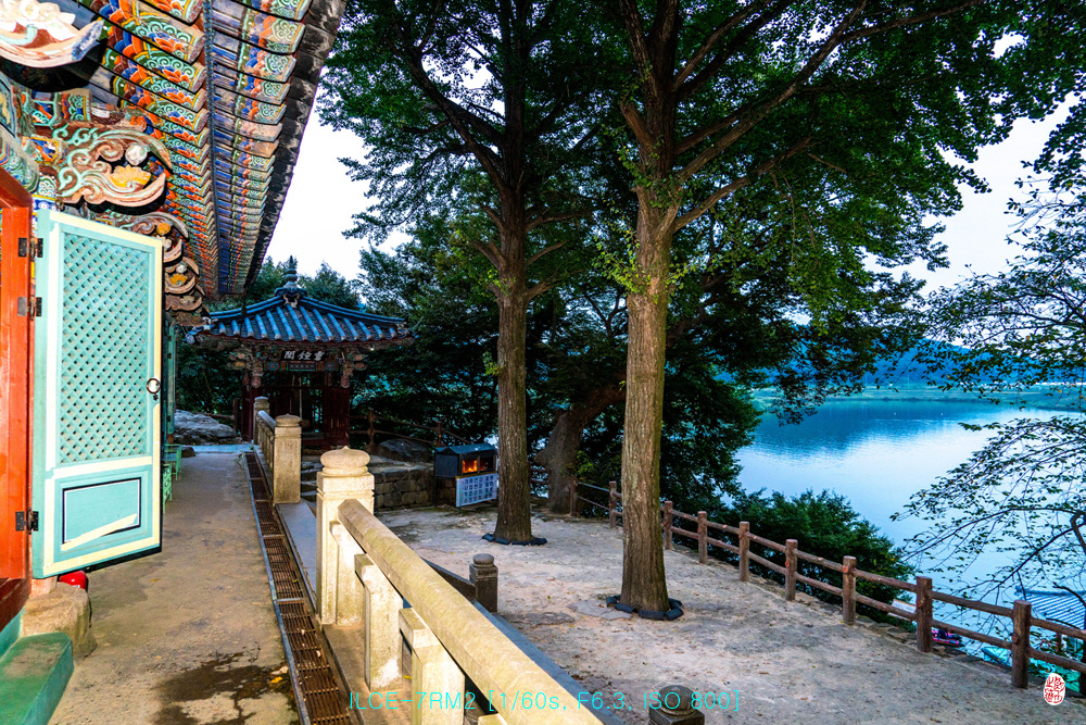 부여 부소산 야경