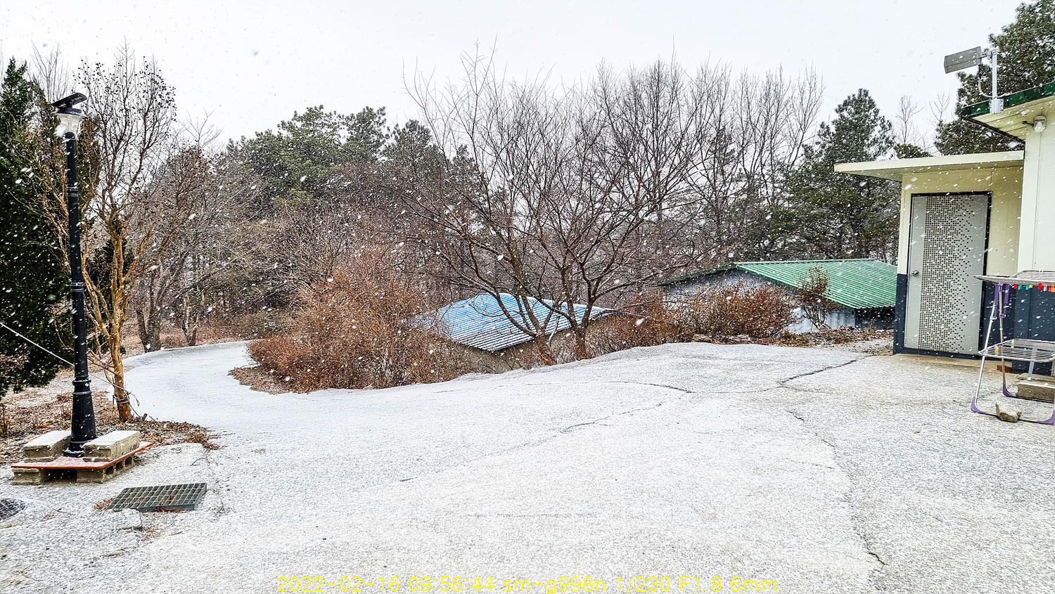 북경에 내리던 눈인가....