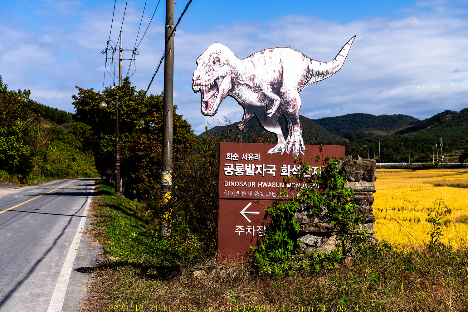 화순서유리 공룡발자국
