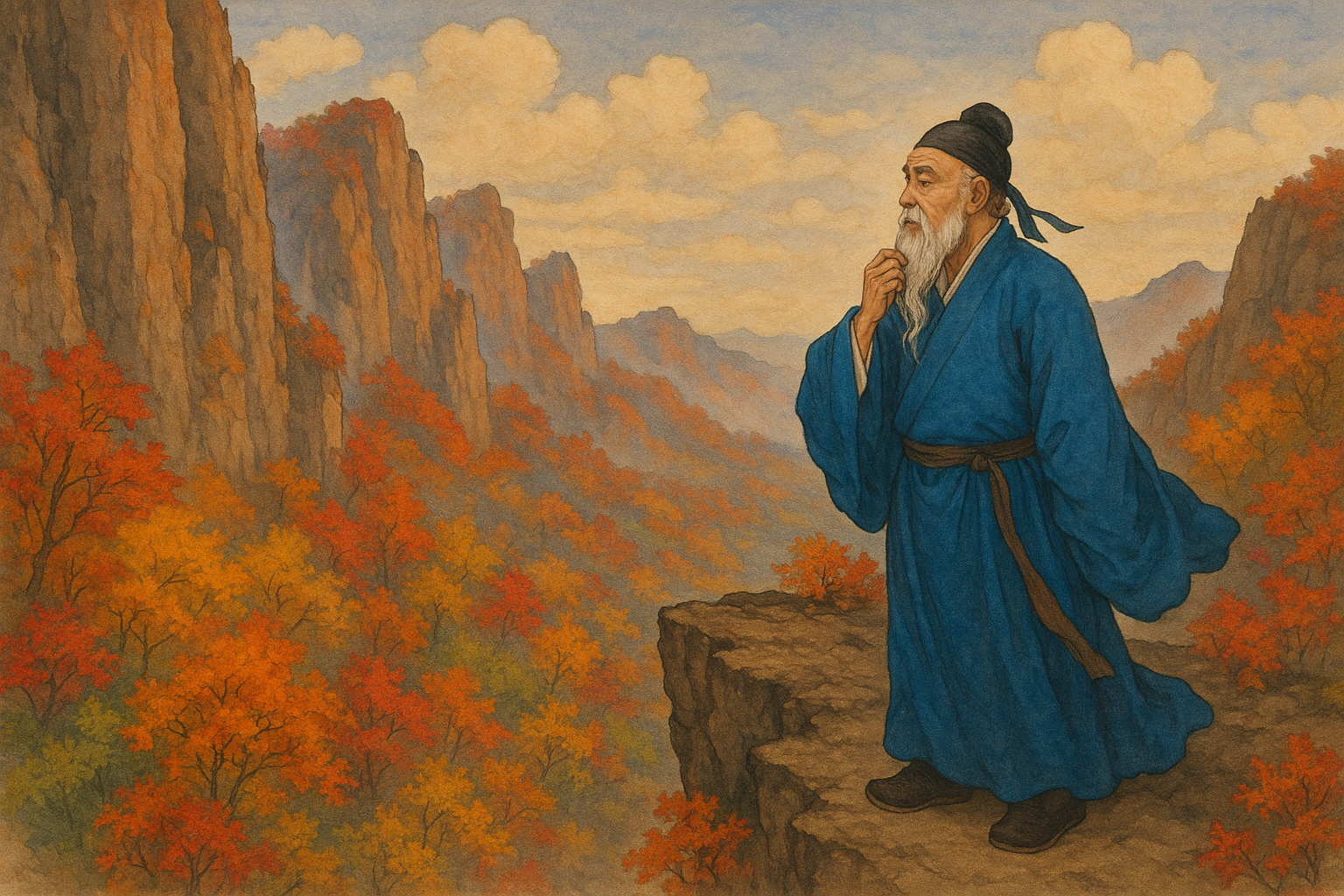 [001] 제1장 화산의 노도인/ 1. 만산홍엽(滿山紅葉) [증보판]