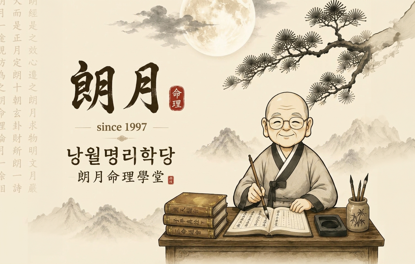 낭월명리학당 마스코트