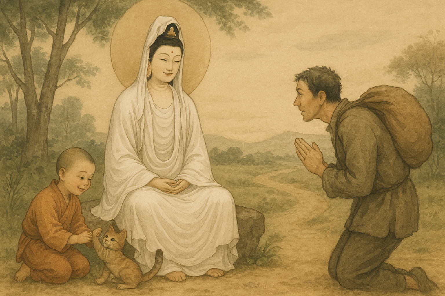 [595] 제44장. 소요원(逍遙園)/ 38.허공(虛空)에 일점(一點)