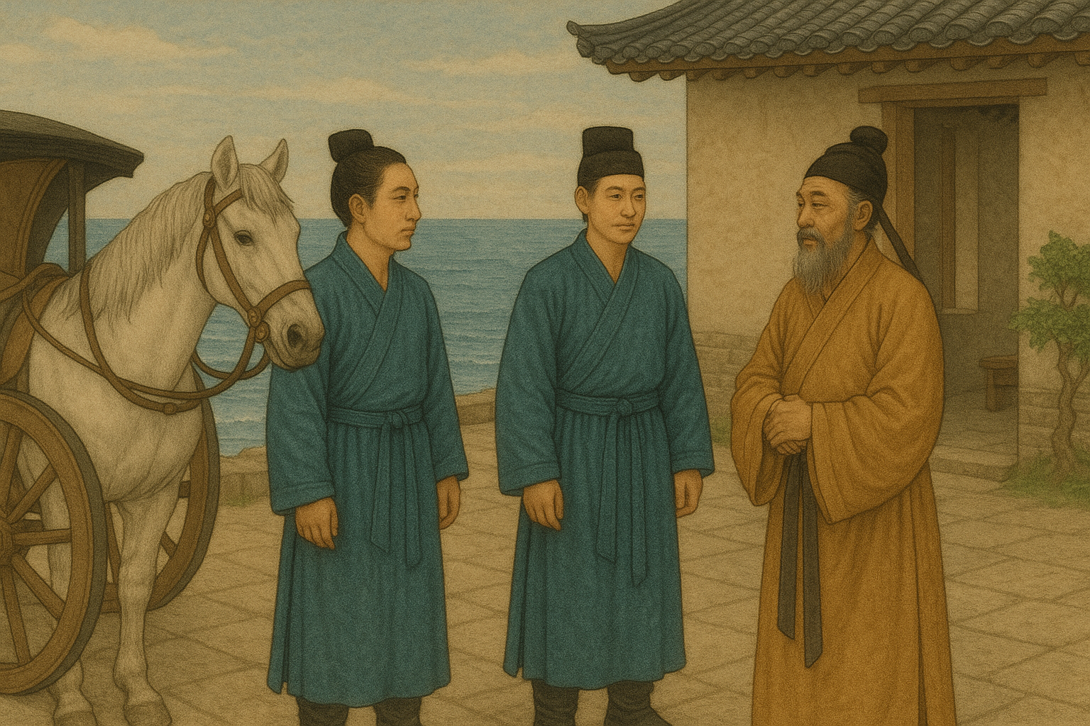 [616] 제46장. 대미(大尾)/ 2. 고월과 동행한 여정(旅鼎)