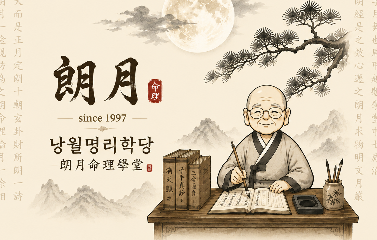 낭월명리학당 마스코트