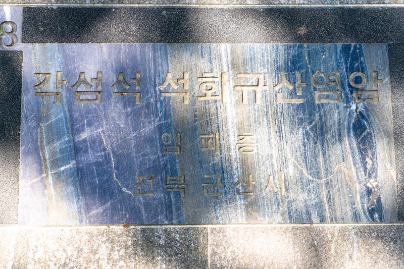 [08] 각섬석 석회 규산염암 (군산시)