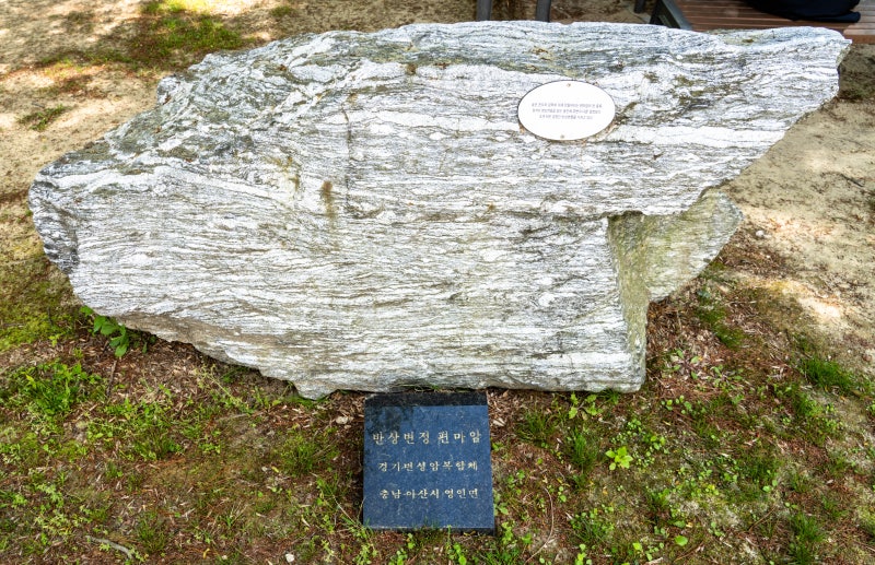 [B] 반상변정 편마암 (아산시)